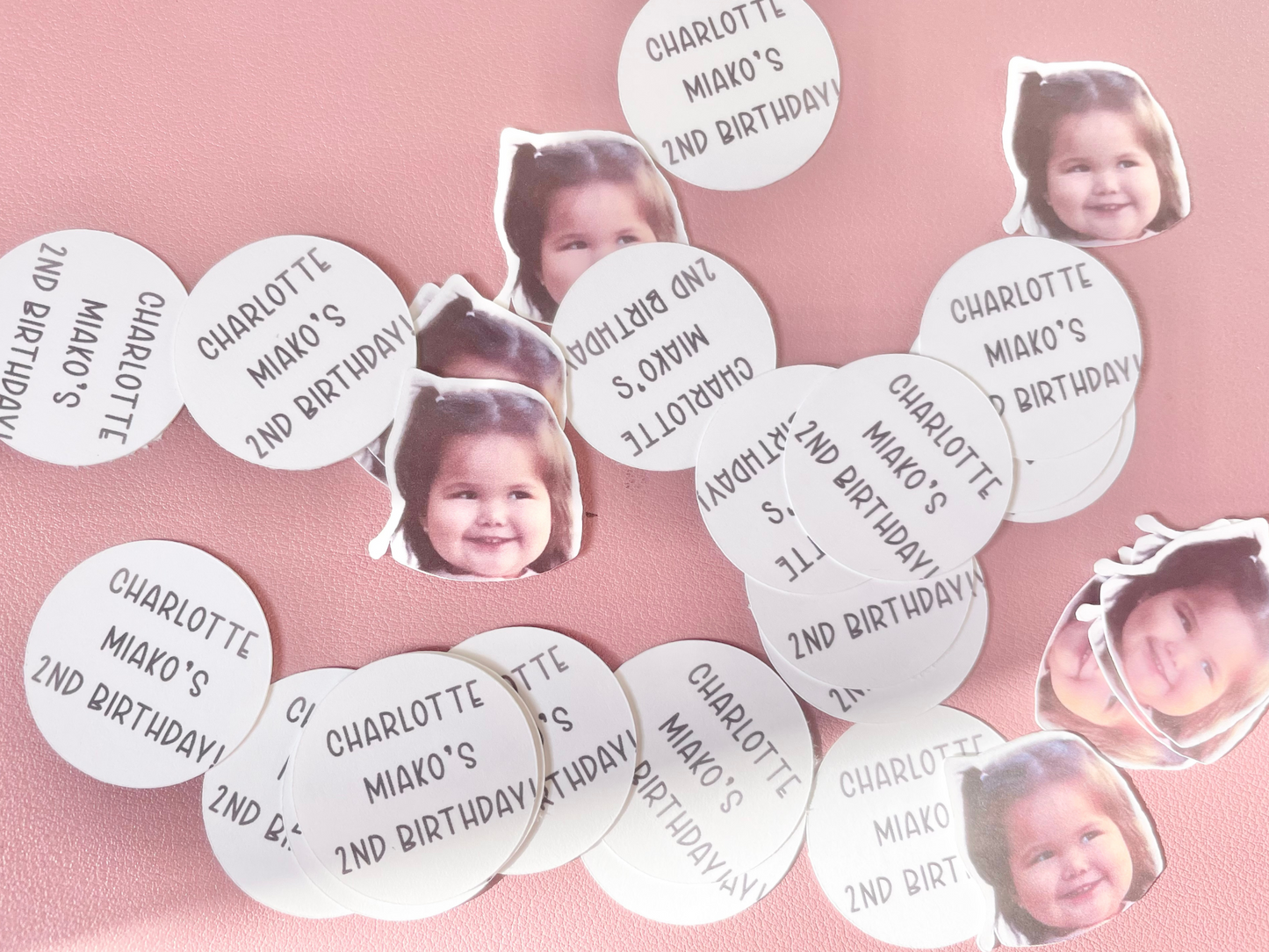 Make It a Party Personalized Face Confetti for Any Occasion