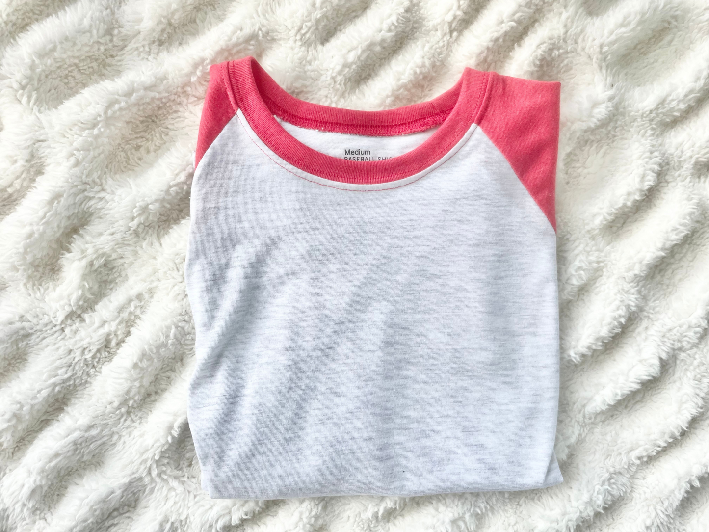 Wholesale Blank Raglan Youth Tee's Blank