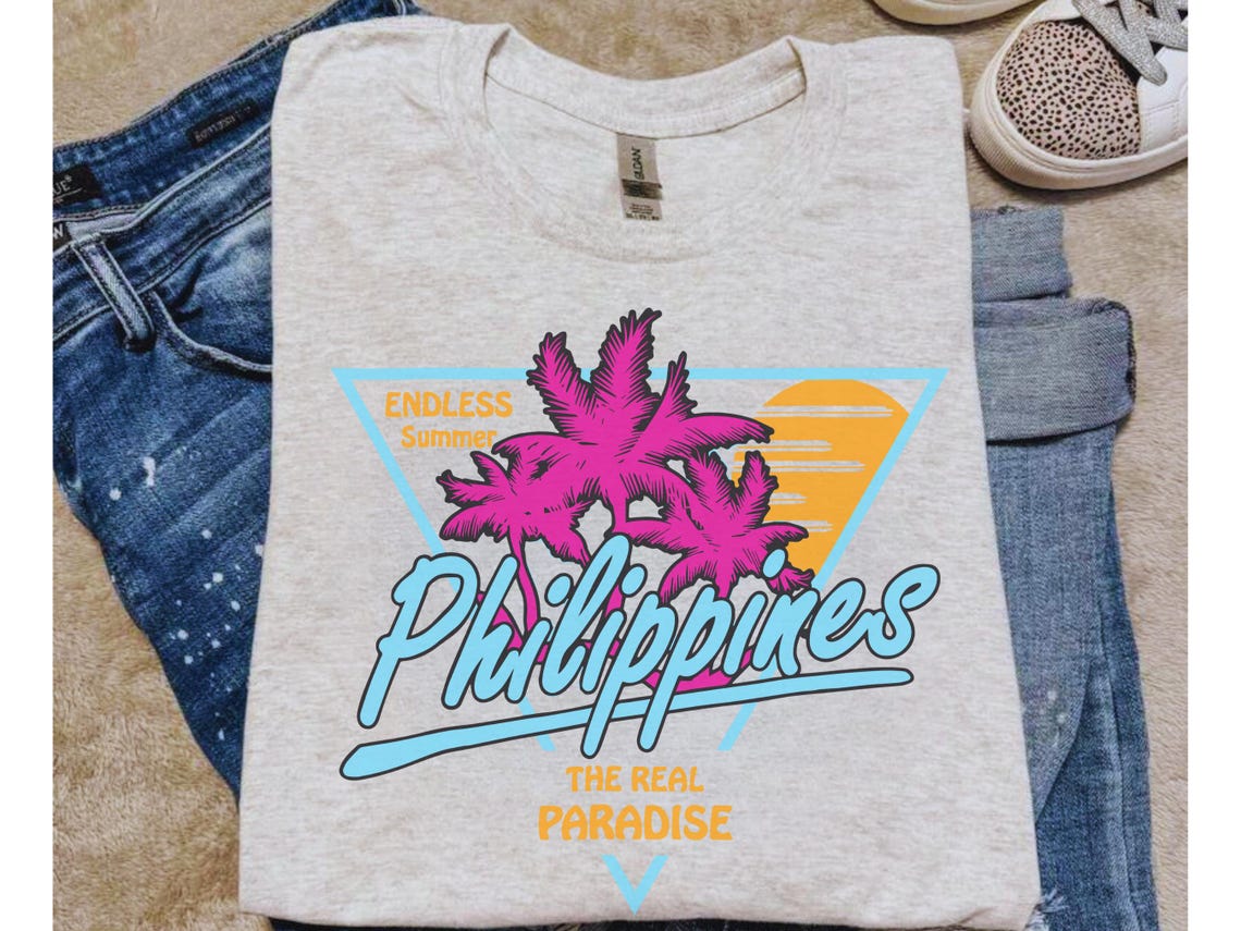 Filipino Trendy Retro Filipino Shirt Gift Modern Philippines Tee Pinoy Familia kamiseta Pinay Pride half Filipino Heritage Top Manila Asia