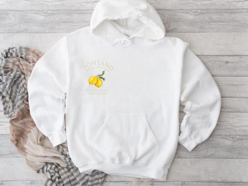 Amalfi Italia Sweatshirt - Amalfi Italy Limoncello Hoodie