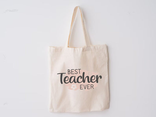 Personalized Teacher Tote Bag - Ideal Educator Appreciation Gift