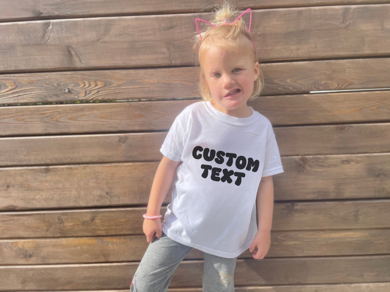 Personalized Youth Shirt Custom Text Retro Tee Birthday - Family Gathering Top