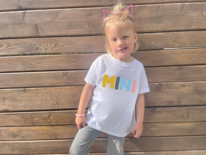 Mini Youth Shirt – Cute Toddler Top for Birthdays & Back to School