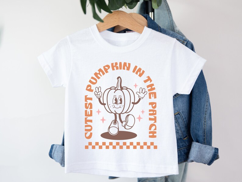 Cutest Pumpkin in the Patch Shirt Fall Vibe Toddler Top Tee