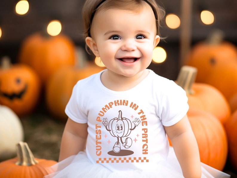 Cutest Pumpkin in the Patch Shirt Fall Vibe Toddler Top Tee