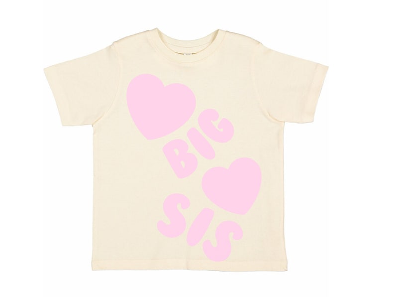 Big Sis Shirt – Trendy Baby Announcement Tee for Girls