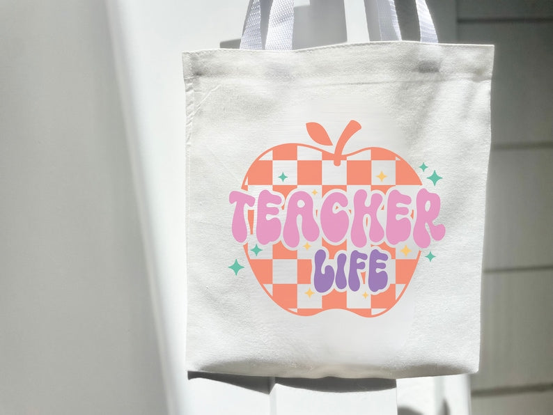 Teacher Life Tote Bag - Perfect Educator Appreciation