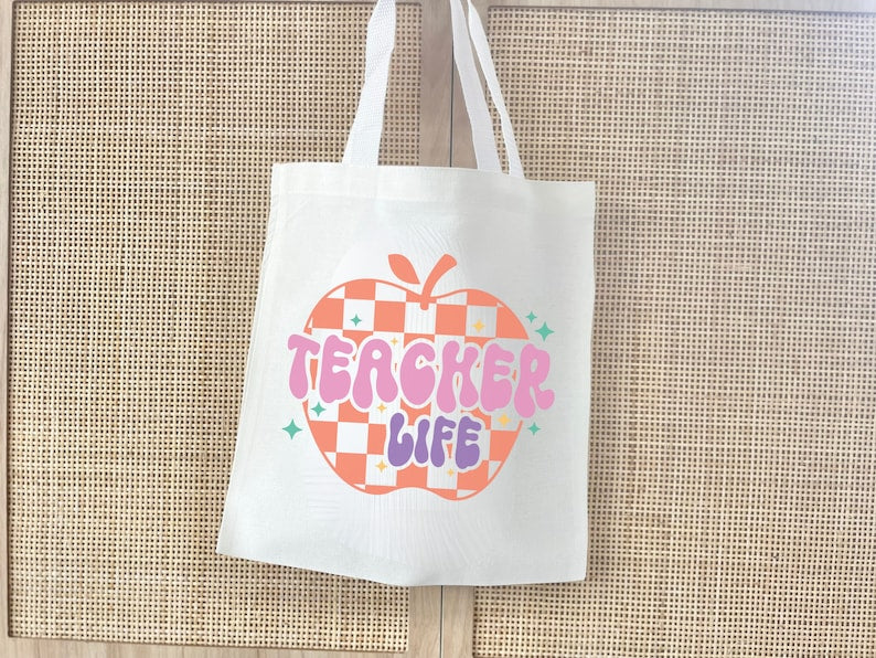 Teacher Life Tote Bag - Perfect Educator Appreciation