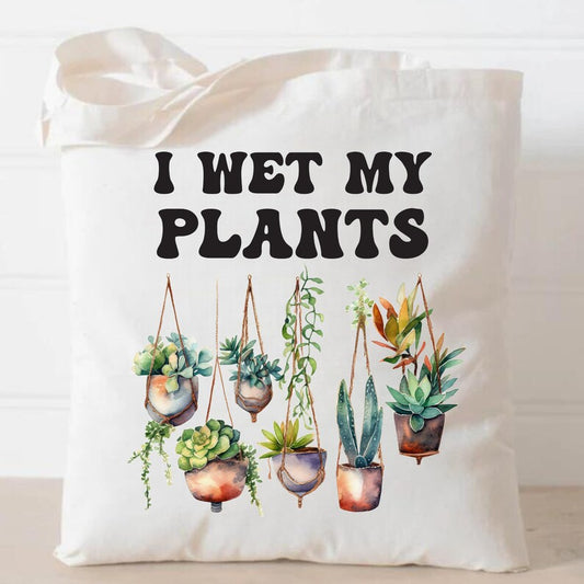 Funny Plant Lover Tote Bag - Eco-Friendly & Reusable