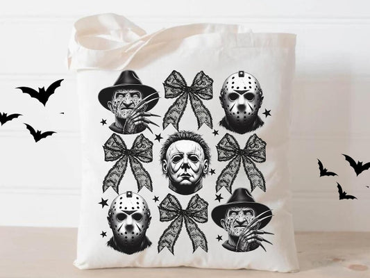 Halloween Croquette Spooky Tote Bag – Jason & Michael Vintage Gift Bag