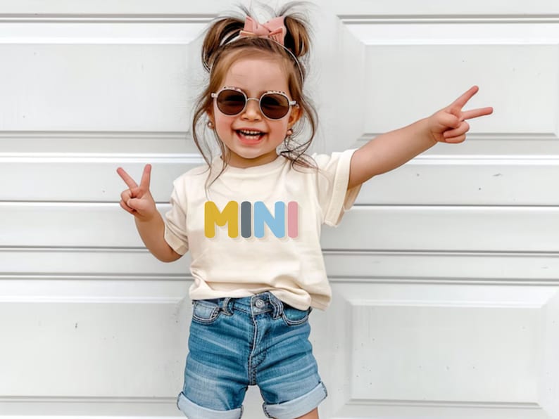 Mini Youth Shirt – Cute Toddler Top for Birthdays & Back to School