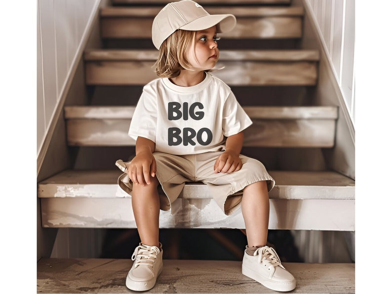 Big Bro Kid Shirt – Trendy Big Brother Announcement Tee