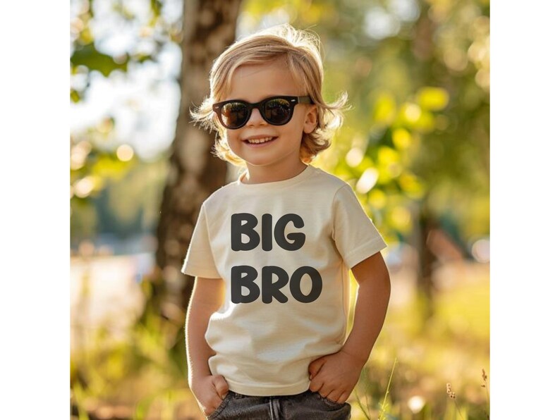 Big Bro Kid Shirt – Trendy Big Brother Announcement Tee