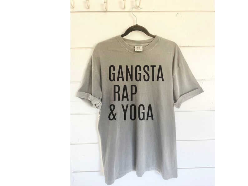 Funny Yoga Shirt - Witty Yoga Tee for Instructors Meditation Enthusiasts