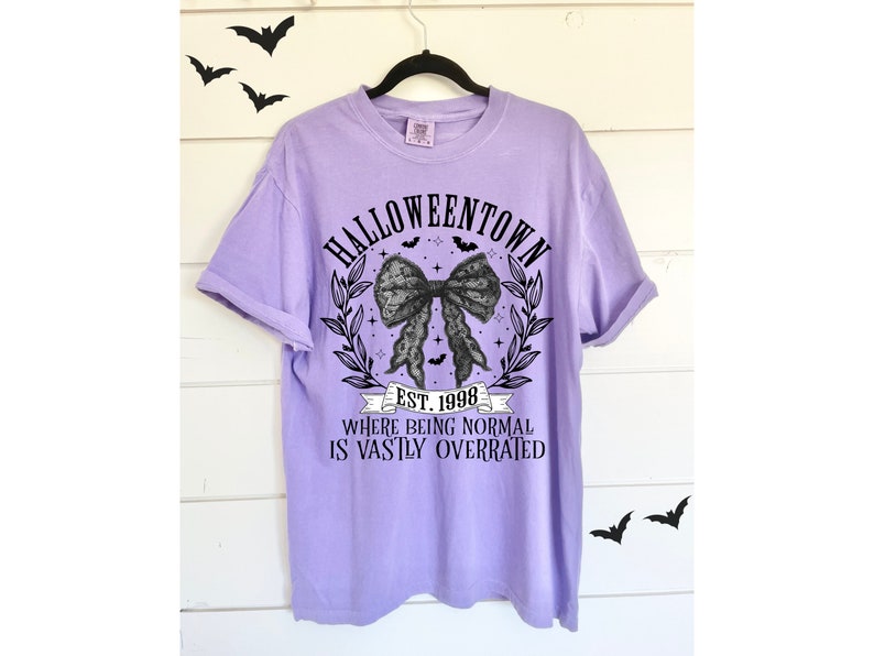 Vintage Halloween Town Est. 1998 Tee - Halloweentown University Fall Party Shirt