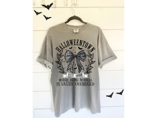 Vintage Halloween Town Est. 1998 Tee - Halloweentown University Fall Party Shirt