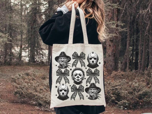 Halloween Croquette Spooky Tote Bag – Jason & Michael Vintage Gift Bag