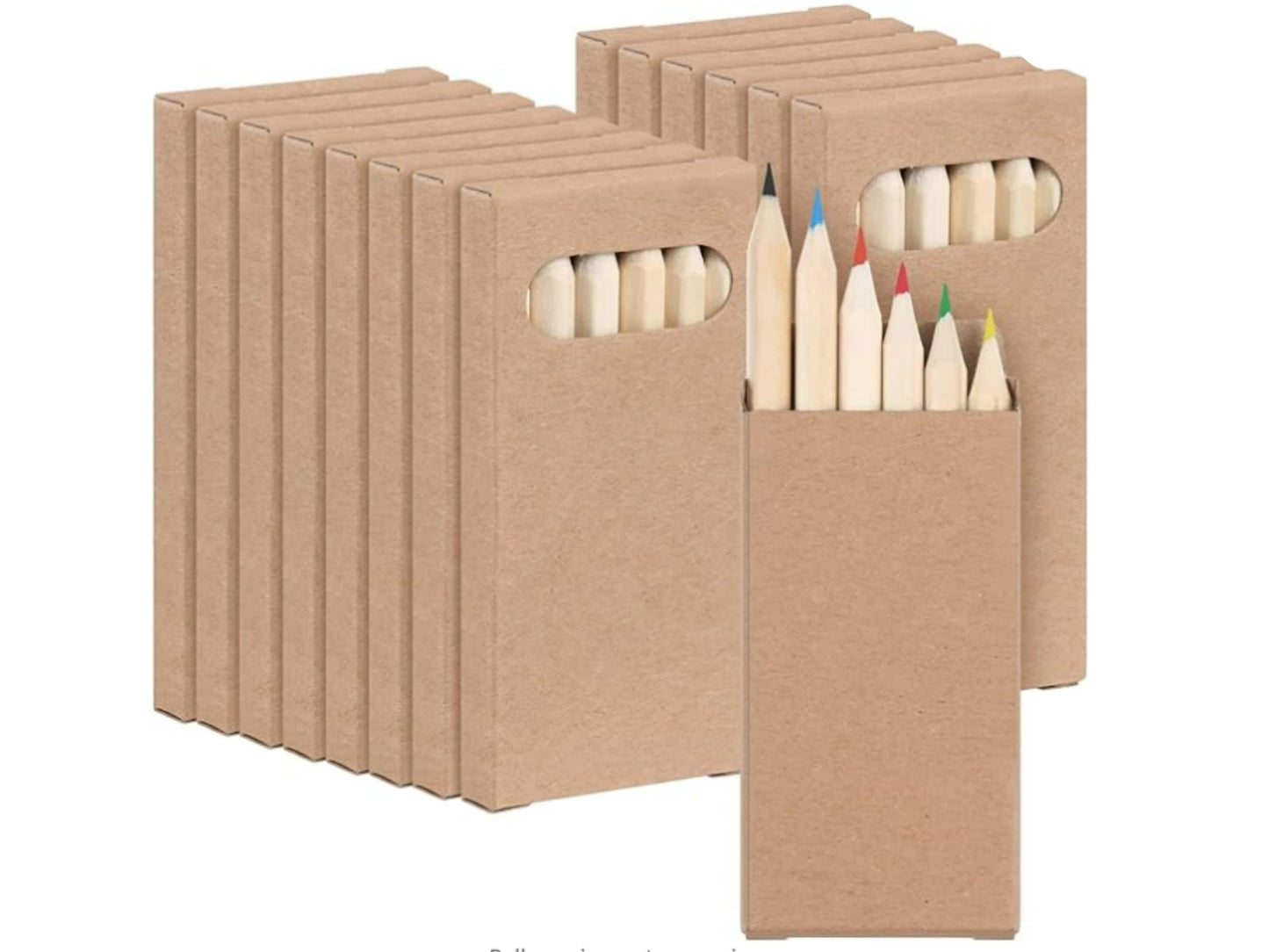 Colored Pencils Bulk Pack Perfect for Schools & Party Favors 3.5"